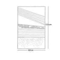 لوحة ديكور حائط فنية مودرن 122×82 سم