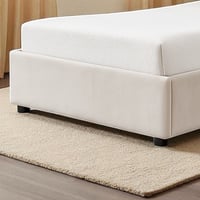 سرير خشبي بتنجيد مخملي عصري 90×190 سم