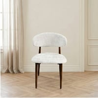 طاولة طعام مودرن سطح سيراميك مع قاعدة خشبية 8 كراس...