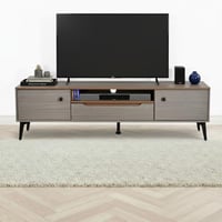 وحدة تلفاز مودرن خشب 160 سم