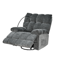 كرسي المطانيخ استرخاء فخم دوار مع حامل جوال