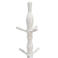 علاقة ملابس خشب مع أرفف تخزين 180 سم