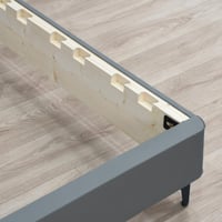 سرير ملكي رمادي 180*200 سم