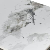 دولاب متعدد الاستخدام سطح رخامي رمادي 140 سم