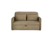 كنبة استرخاء مزدوجة قابلة للتحول إلى سرير – بني