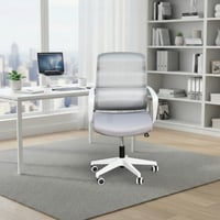 كرسي مكتب مودرن دوار قابل للتعديل رمادي