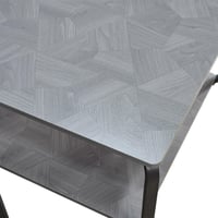 طقم طاولات خدمة 5 قطع 2 دور خشبي