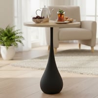 طاولة خدمة مودرن بيج وخشب – تصميم أنيق يناسب جميع...