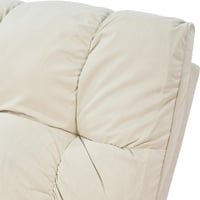 كرسي الغيمة استرخاء فخم هزاز دوار بحامل جوال بيج