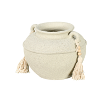 فازة ورد تصميم ديكوري عصري فخار