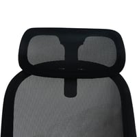 كرسي مكتب مودرن دوار قابل للتعديل أسود