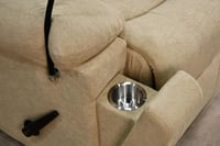 كرسي استرخاء مودرن هزار دوار بحامل جوال مع طاولة ج...