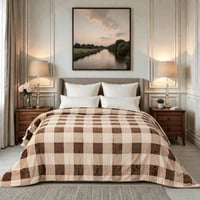 بطانية نيوم فرو فاخرة بملمس مخملي 200×230 سم