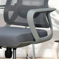 كرسي مكتب دوار رمادي