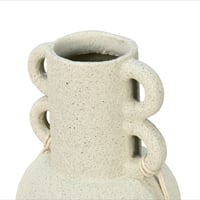 فازة ورد تصميم ديكوري عصري فخار