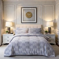 مفرش نيوم شتوي مخمل 6 قطع نفرين