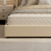 سرير خشبي بتنجيد مخملي عصري 180×200سم