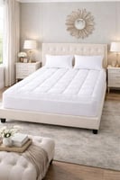 لباد قطن 100% الغيمة الفندقية مقاس 160*200 سم - ار...