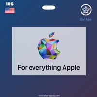 بطاقة آيتونز - فئة 10 دولار