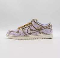 Nike SB Dunk Low Premium Toile City of Style Gold...
