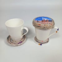 غطاء/كوستر ثنائي الأستخدام - مرايا العلا