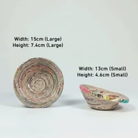 صحن مكسرات (كبير و صغير)