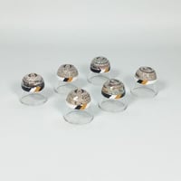 طقم أكواب قهوة عربية زجاجية شفافة (6 قطع) - Earth...