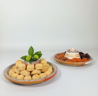 حامل شموع مع طبق 28 سم