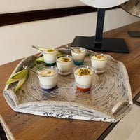 فنجان قهوة عربي شفاف - 6 قطع