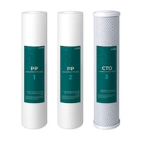 فلتر خزان جامبو ثلاثي مع شمعات