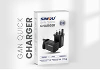 راس شاحن SIMOU فائق السرعة بتقنية جان – 20W / 65W...