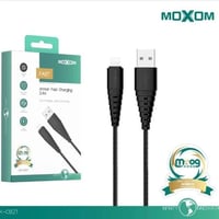 كيبل شاحن لجوالات ايفون من moxom مكسوم Armor 2.4A...