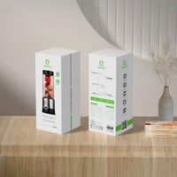 خلاط عصير متنقل من Qufex قابل للشحن سعة 450 مل | م...