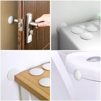 مصد مقبض الباب ذاتي اللصق لحماية الجدار، مصنوع من...