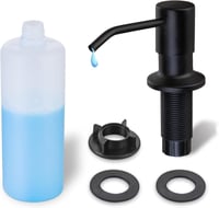 موزع صابون مدمج بالمجلى