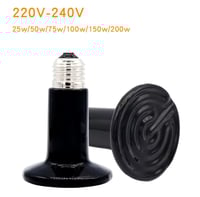 دفاية سيراميك لطيور الزينه والزواحف والصوص