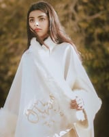 سكارف شتوي نسائي بالحرف