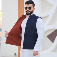 سديري جوخ دبل فيس جملي /كحلي او رمادي / كحلي