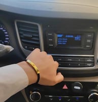 اسواره ليزر مطليه بالذهب-بالاسم اللي تبيه