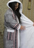 فروه شتوي رصاصي بناتي