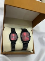 بكج ساعات اسود مع احمر