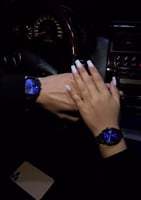 كاسيو LTP كبلز اسود - ازرق