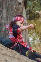 فستان اطفال طراز شبكي