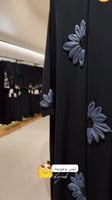 عباية شتويه بتصميم الورده