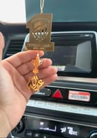 تعليقه سياره شعار الاتحاد بالاسم مع الكأس