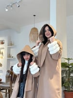 طقم فرو الام والطفله