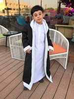 فروة شتوية للأطفال كحلي