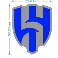 إضاءة نيون شعار الهلال