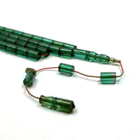 سبحة فاتوران - اخضر شفاف