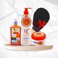 بكج فيتامين C للعناية وتفتيح البشرة – 3 قطع